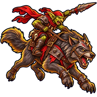 Goblin Wolf Rider